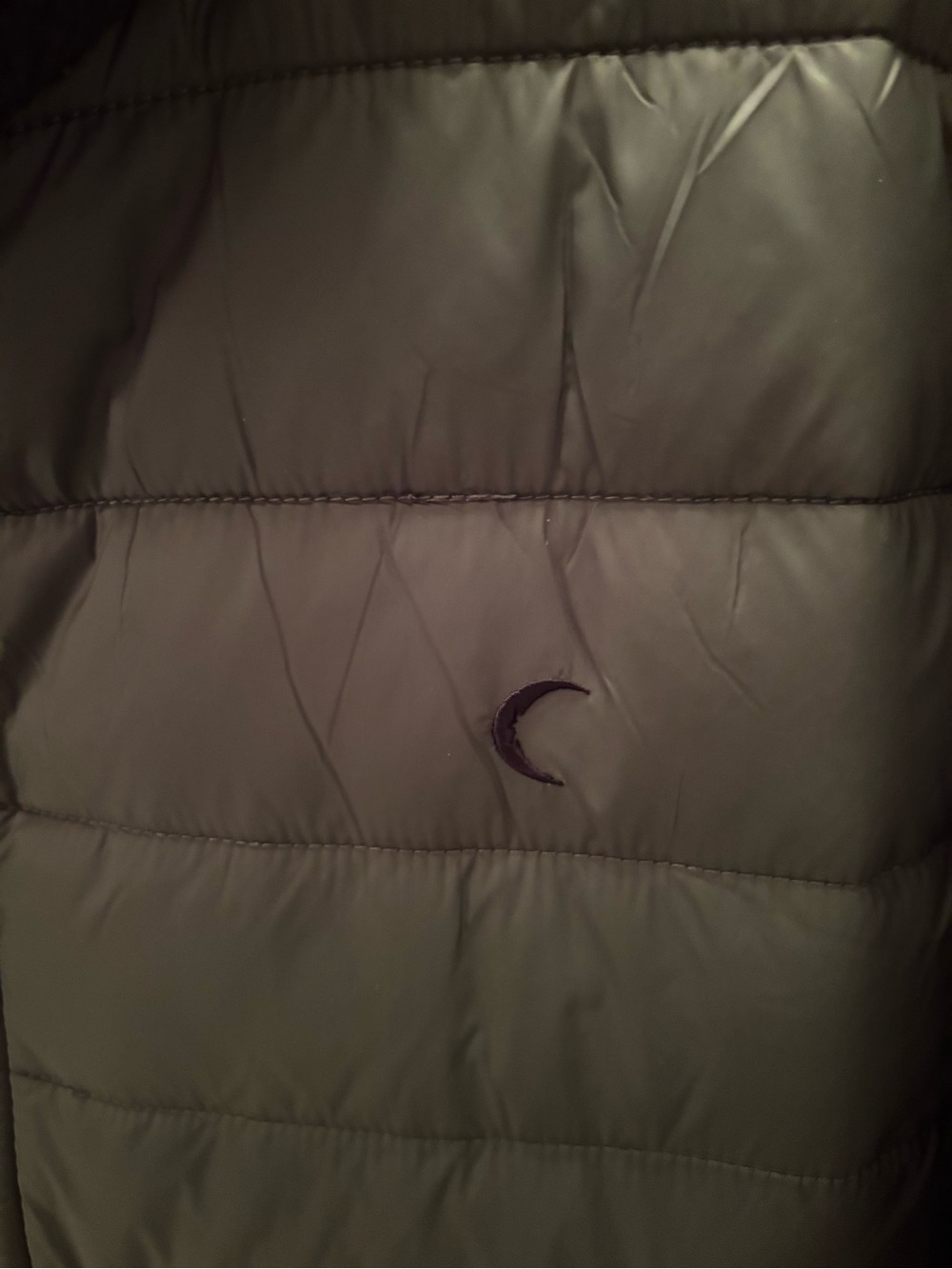 ZYIA Olive Quilted & Charcoal Fleece Jacket - Picture 3 of 5